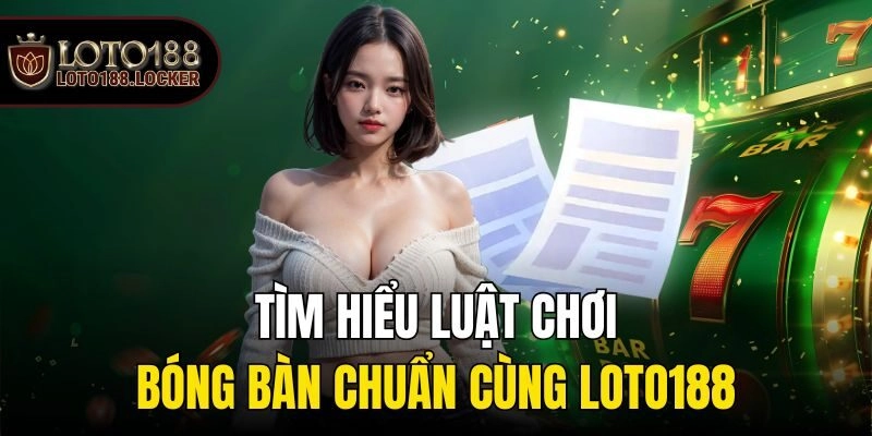 Tìm Hiểu Luật Chơi Bóng Bàn Chuẩn Cùng Loto188